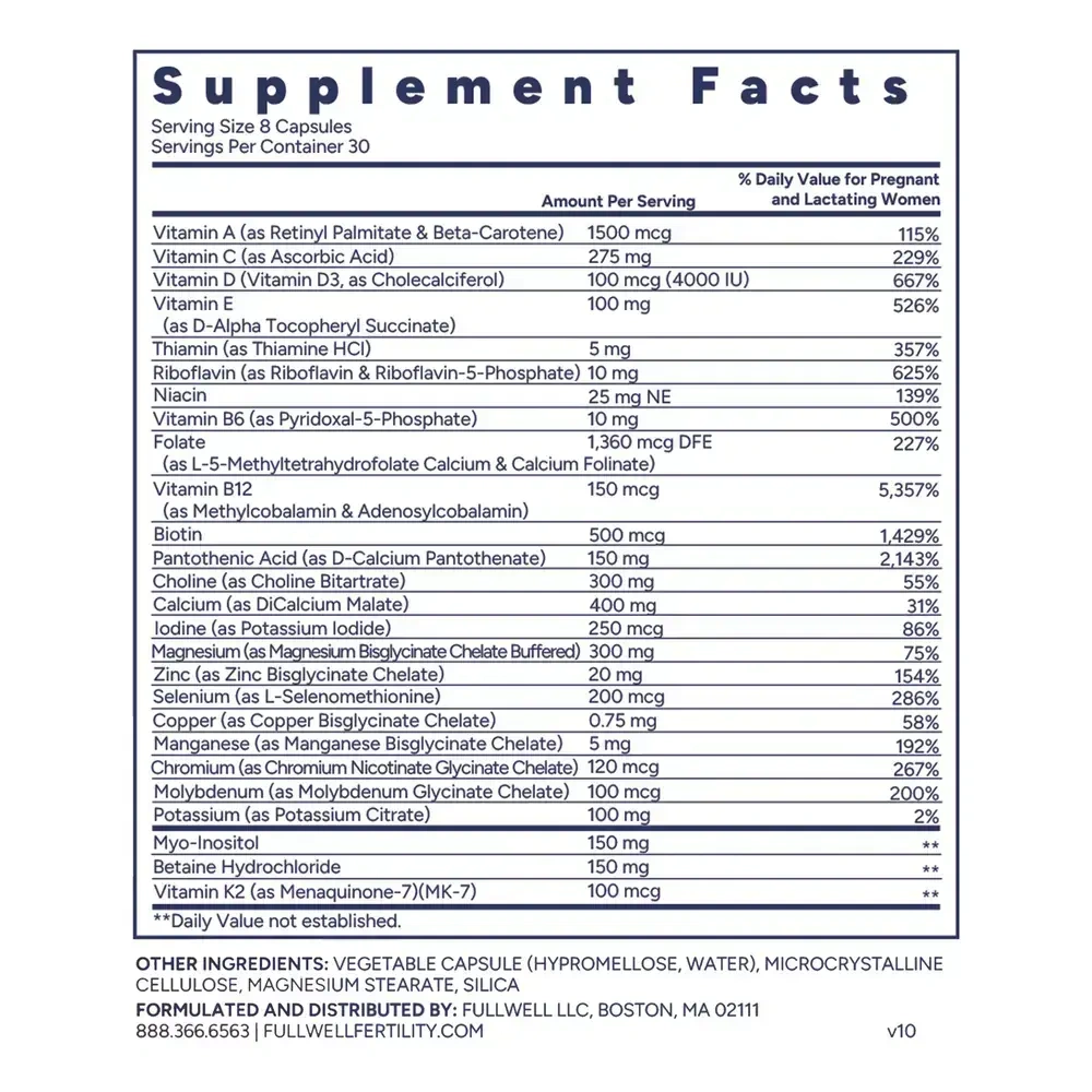 Product image for Women's Prenatal Multivitamin.