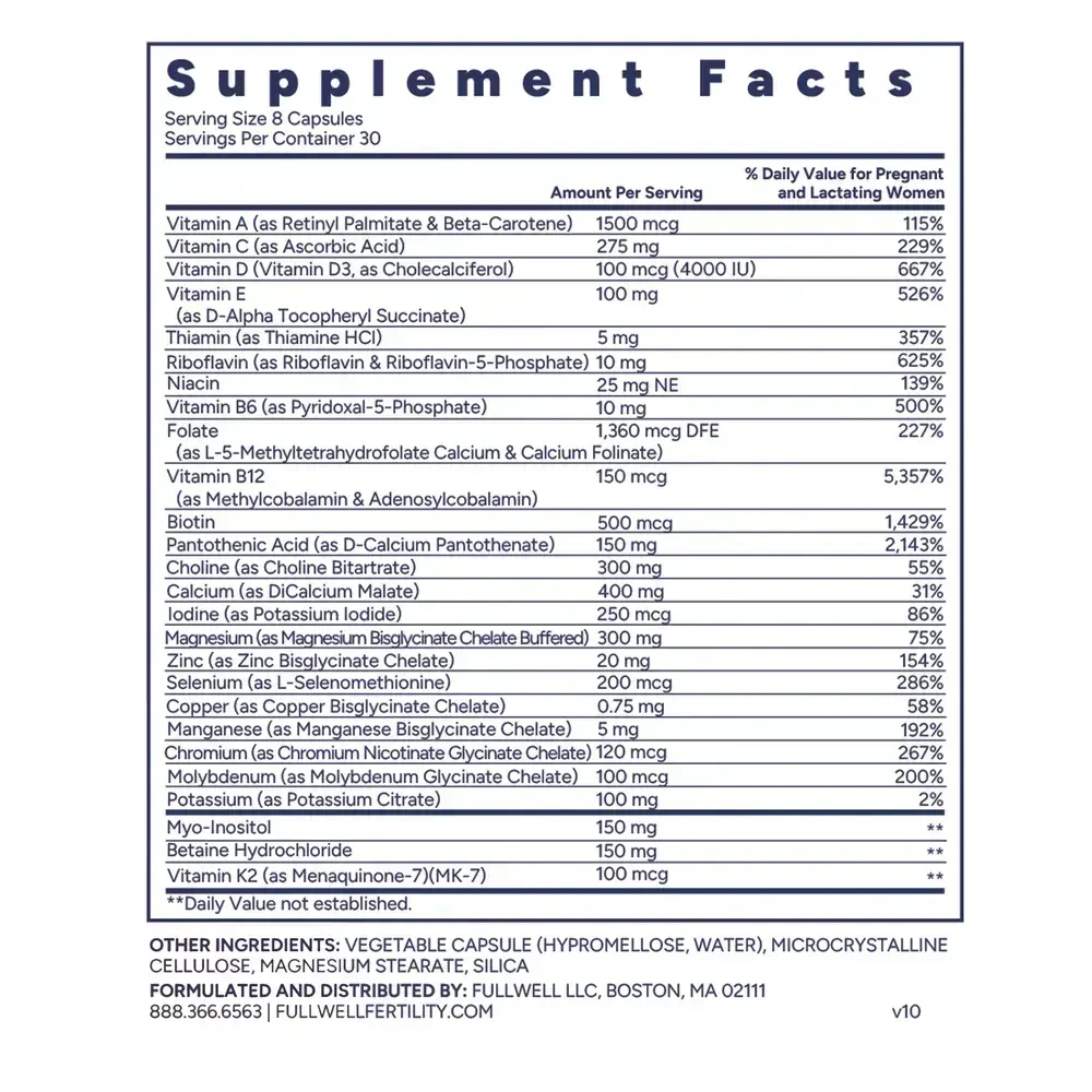 Product image for Prenatal Lemon Essence Multivitamin.