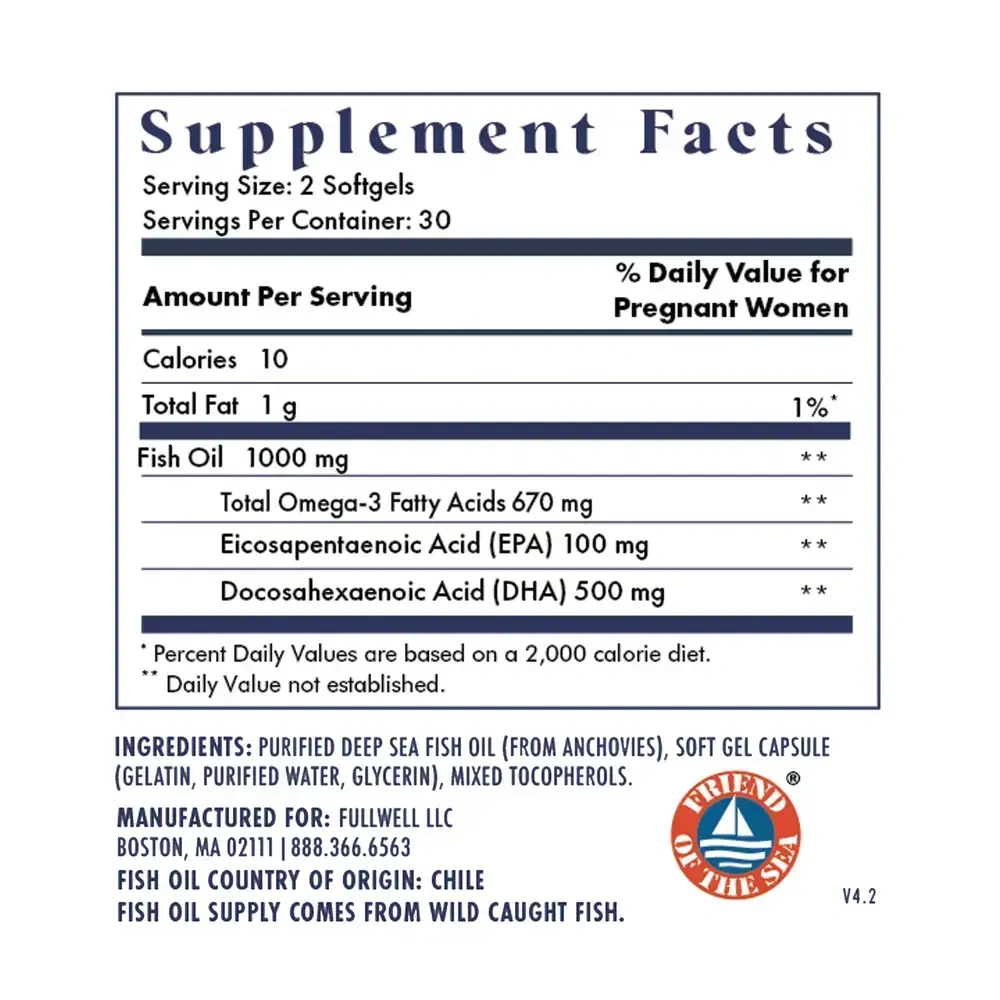 Product image for Women's Fish Oil.