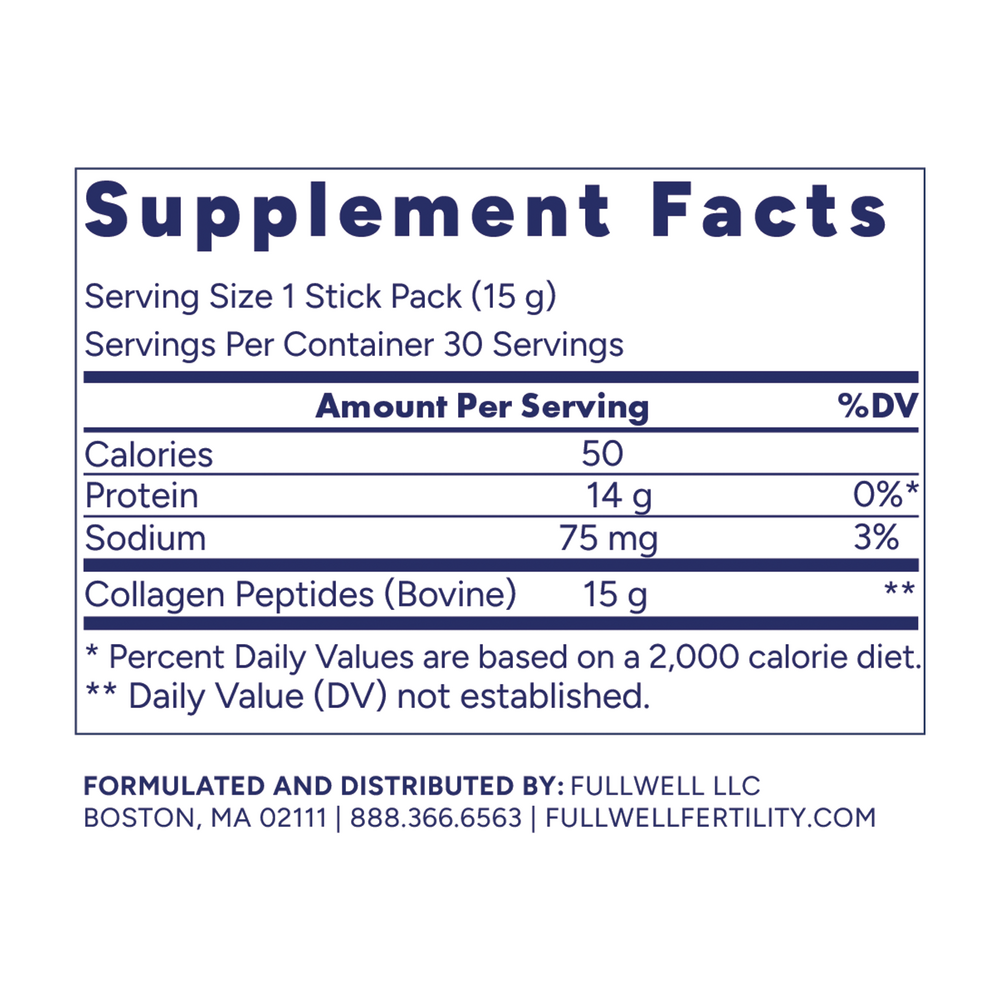 Product image for Collagen Peptides Stick Packs, Unflavored.