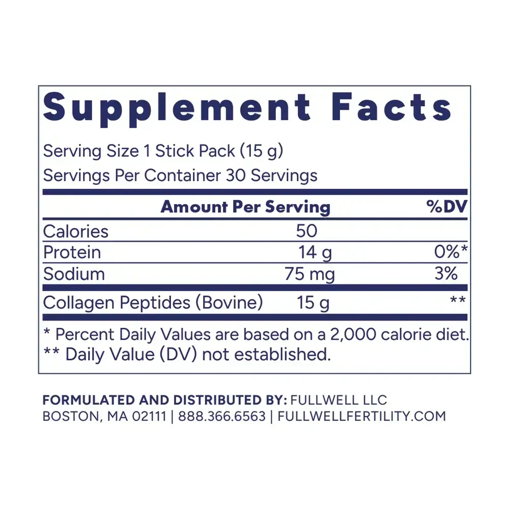 Product image for Collagen Peptides Stick Packs, Unflavored.