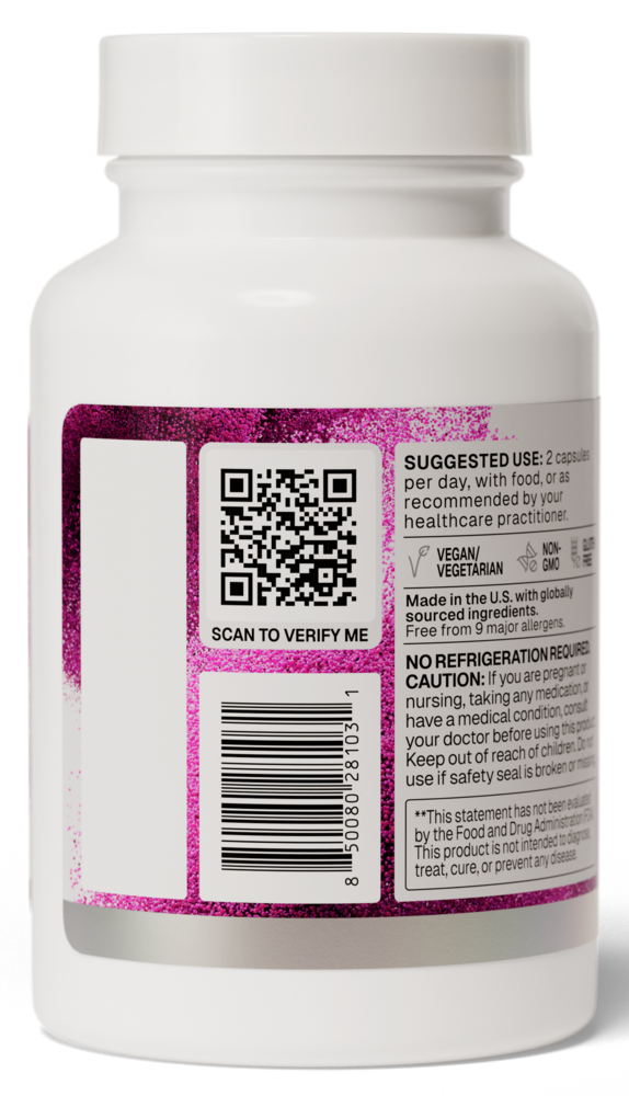 Product image for Bacillus Subtilis, HU58™, 100 mg (10 billion CFU).