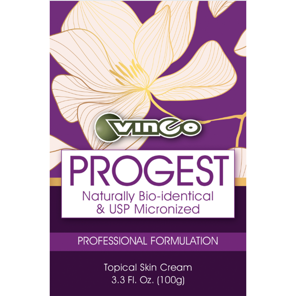 Product image for PROGEST, Naturally Bio-identical &amp; USP Micronized.