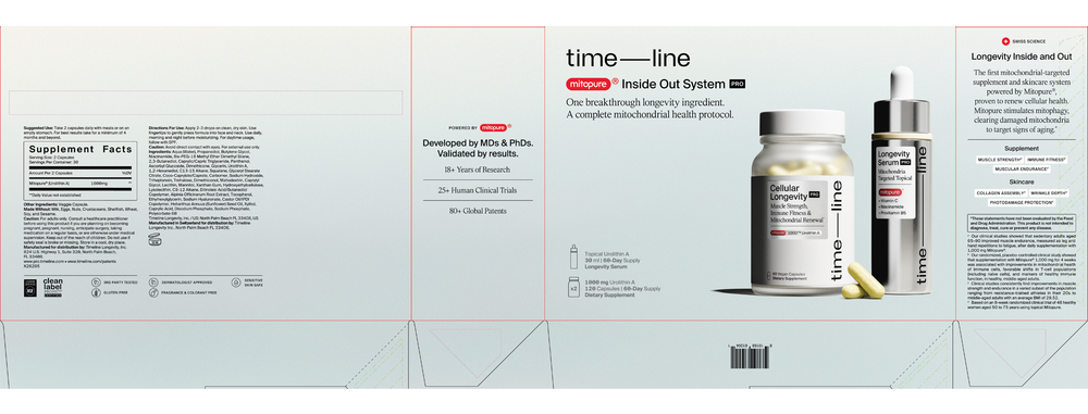Product image for Mitopure Inside Out System Pro 60-day supply.