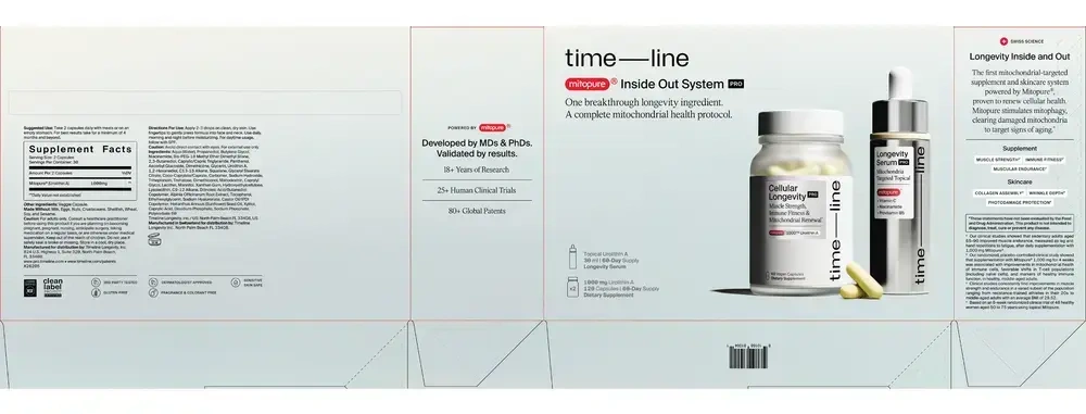Product image for Mitopure Inside Out System Pro 60-day supply.