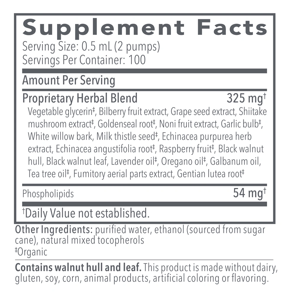 Product image for Biocidin LSF Liposomal Formula Liquid.