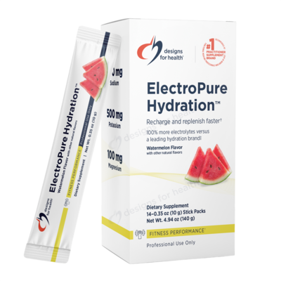 ElectroPure Hydration™ Watermelon Electrolytes (California Only) 14 packets