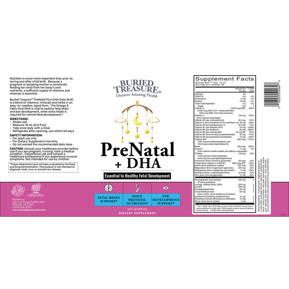 Product image for PreNatal + DHA.