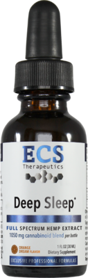 Deep Sleep Hemp Liquid, Orange Dream Flavor 30 Milliliters