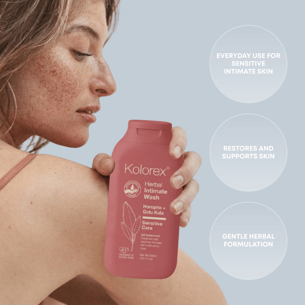 Product image for Kolorex Herbal Intimate Wash Sensitive Care.