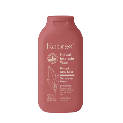 Kolorex Herbal Intimate Wash Sensitive Care 300 Milliliters