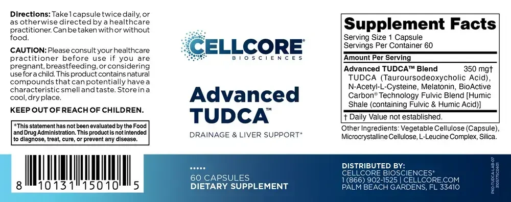 Product image for Advanced TUDCA.