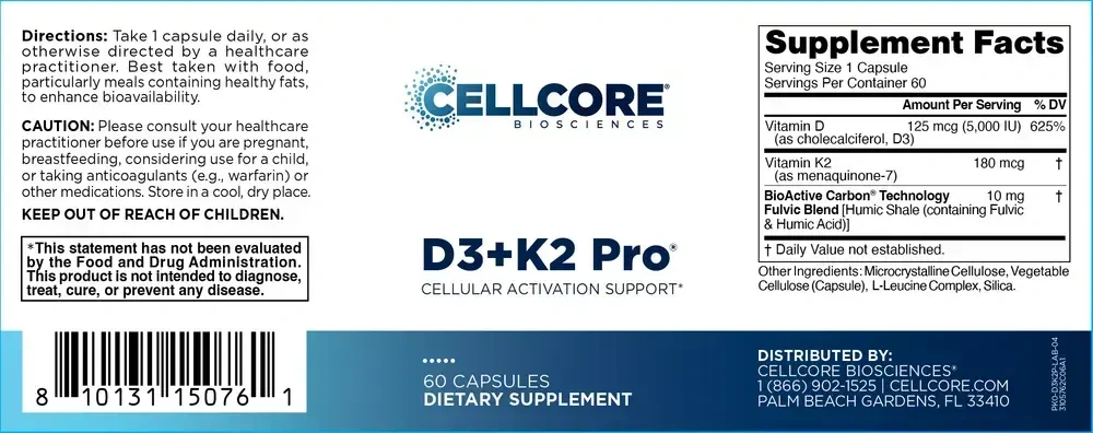 Product image for D3+K2 Pro.