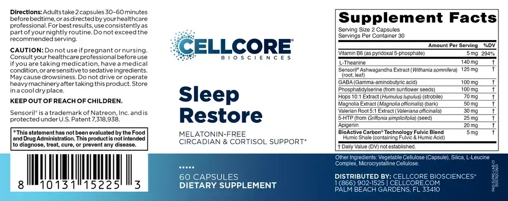 Product image for Sleep Restore.