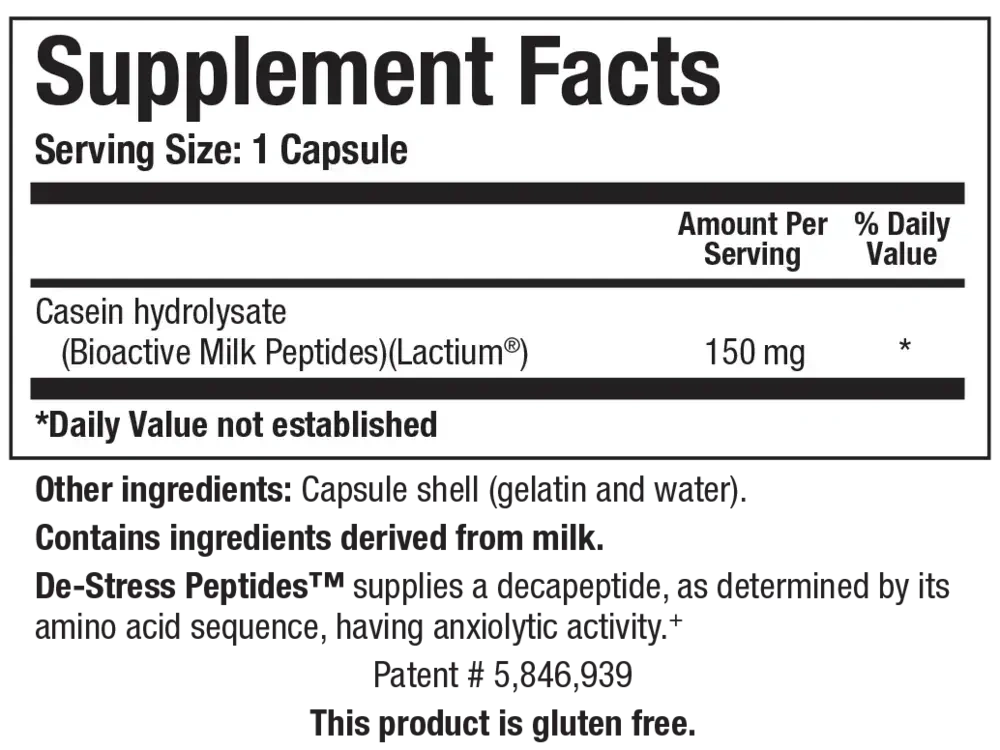 Product image for De-Stress Peptides™.