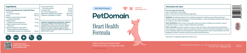 Product image for Heart Health Formula (formerly Bio-Cardio) Soft Chews.