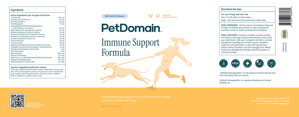 Product image for Immune Support Formula (formerly Immugen®) Soft Chews.