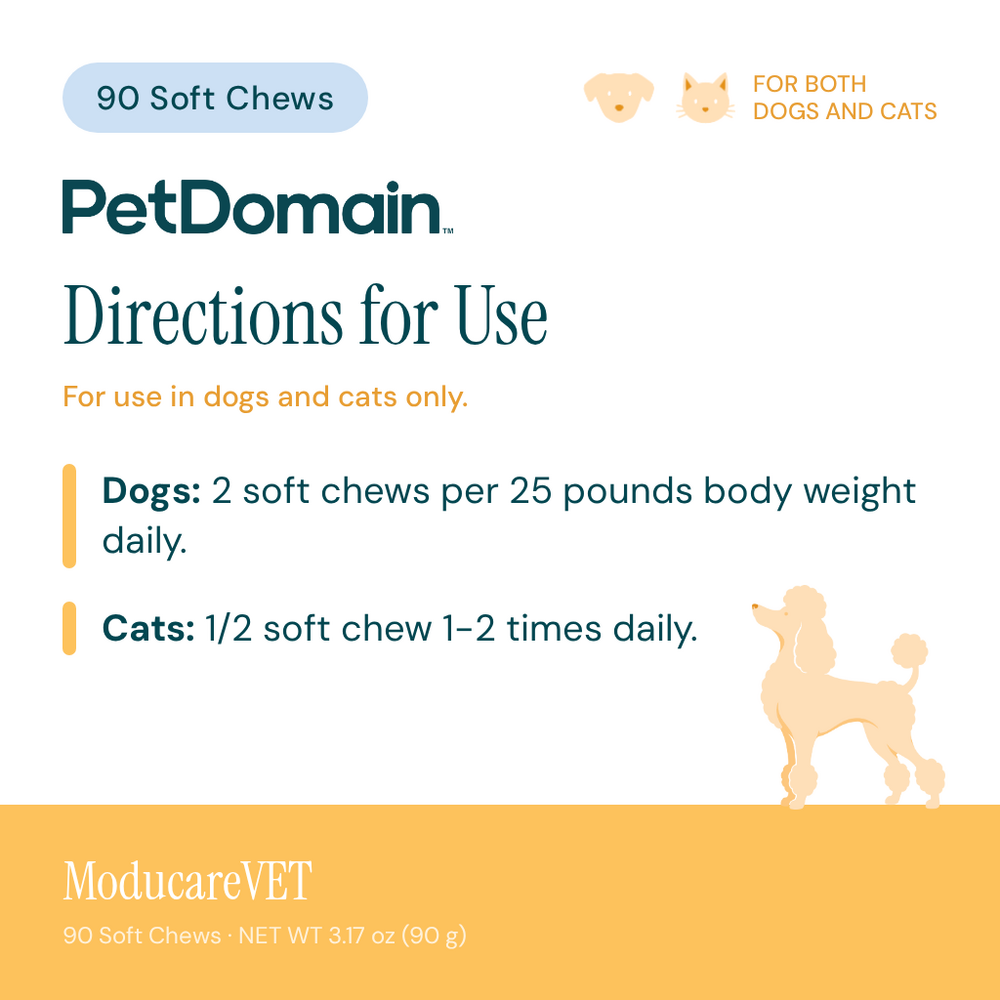 Product image for ModucareVET Soft Chews.