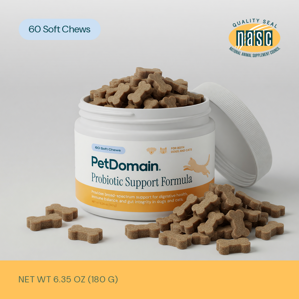 Product image for Probiotic Support Formula Soft Chews.