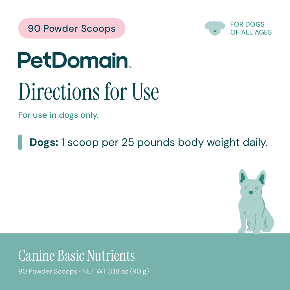Product image for Canine Basic Powder.