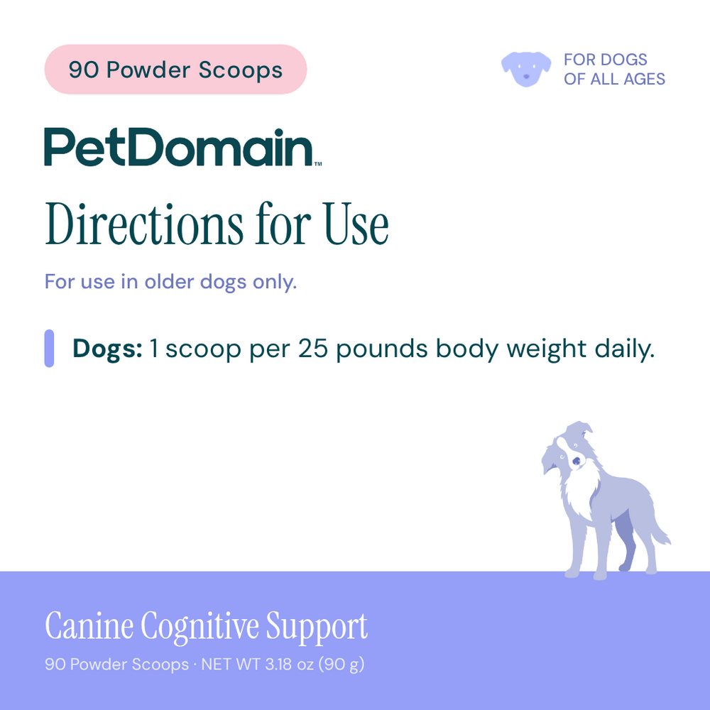 Product image for Canine Cognitive Support Powder.