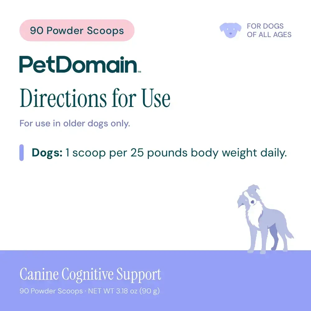 Product image for Canine Cognitive Support Powder.