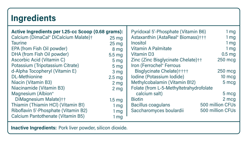 Product image for Feline Basic Powder.