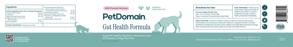 Product image for Gut Health Formula Powder.