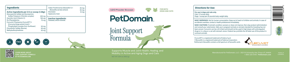 Product image for Joint Support Formula (formerly Arthroplex) Powder.