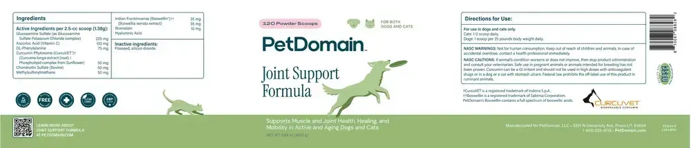 Product image for Joint Support Formula (formerly Arthroplex) Powder.