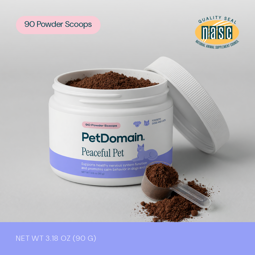 Product image for Peaceful Pet Powder.