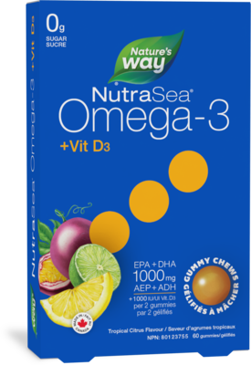 NutraSea+D Omega 3 Gummy Chews