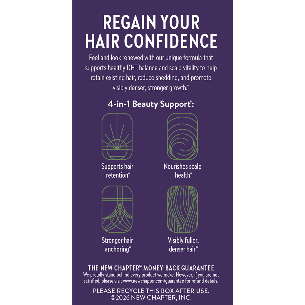 Product image for Hair Growth &amp; Retention Clinical-Strength Saw Palmetto, 100 mg.