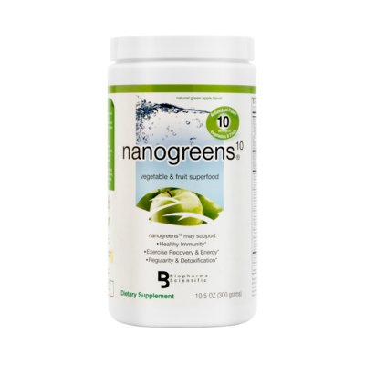 NanoGreens+ Probiotic, Green Apple