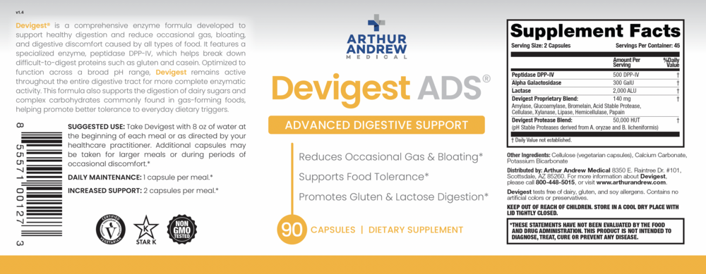 Product image for Devigest ADS.