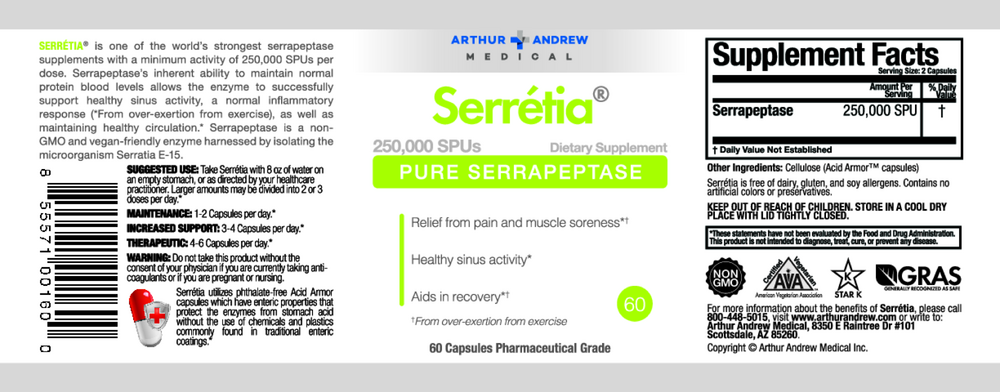 Product image for Serretia.