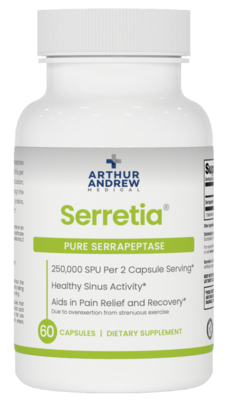 Serretia - Pure Serrapeptase 250,000 SPU 60 capsules