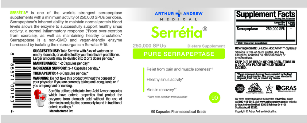 Product image for Serretia.