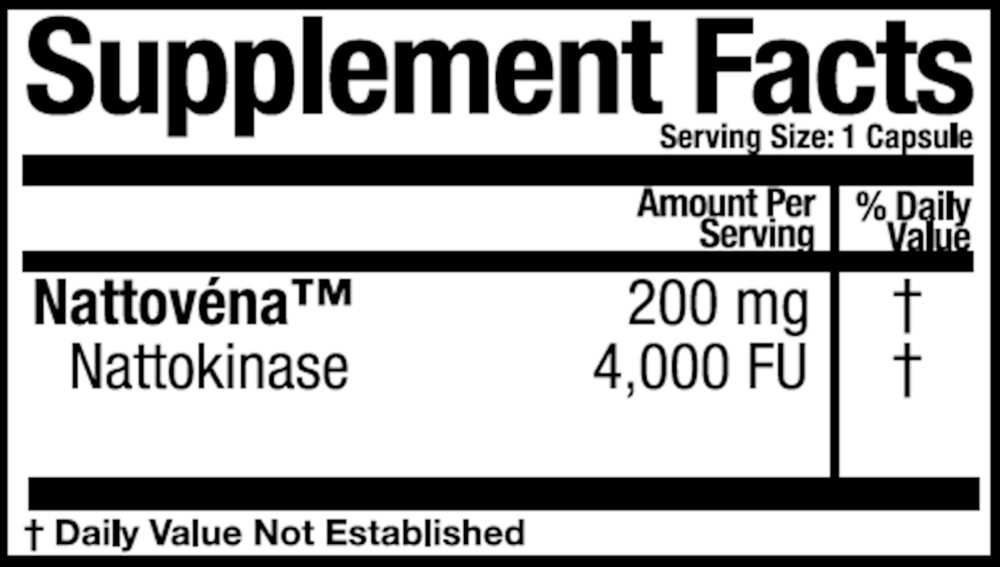 Product image for Nattovena 4,000 FU/cap.