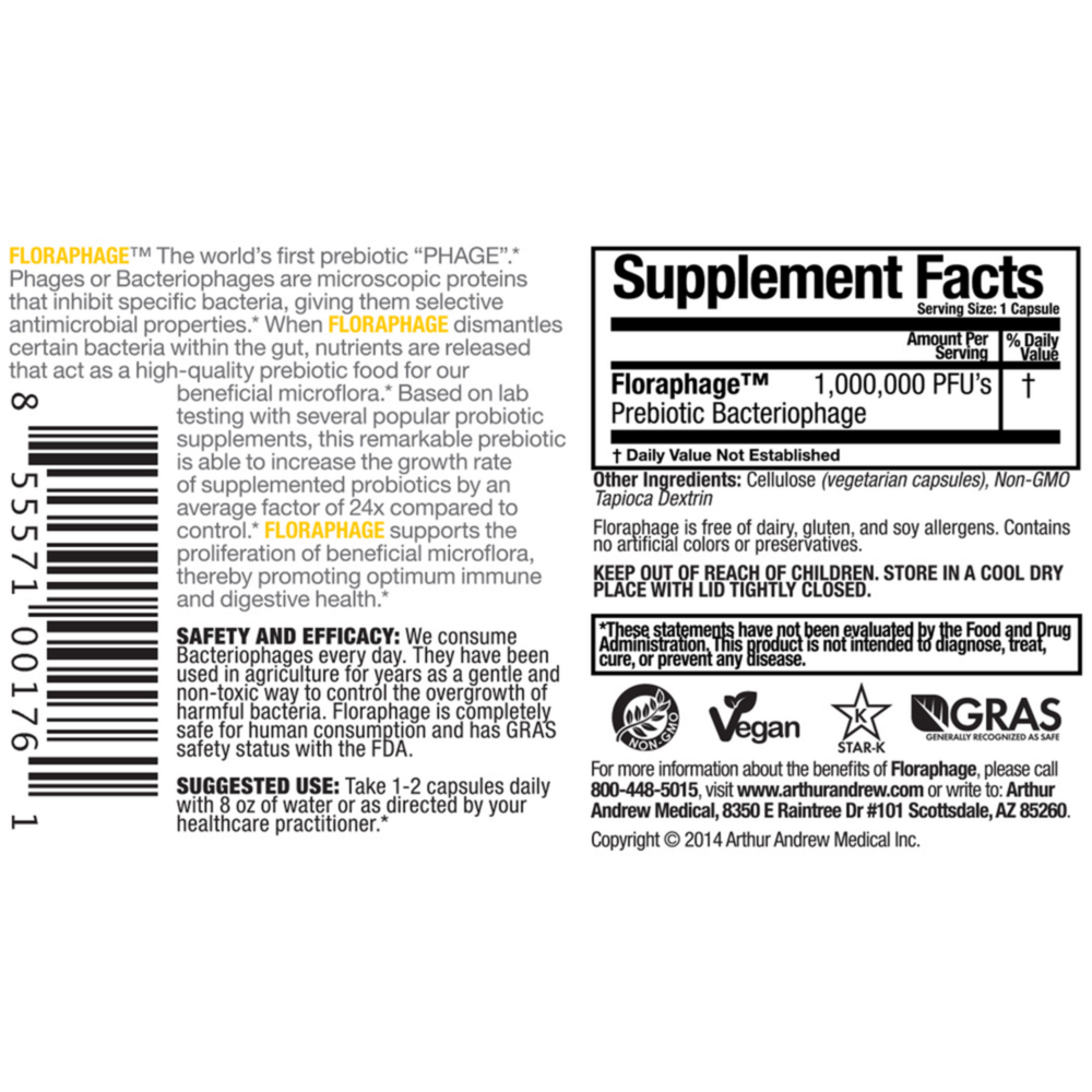 Product image for Floraphage Probiotic Multiplier.