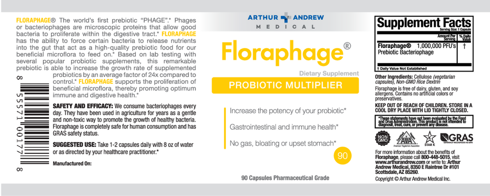 Product image for Floraphage Probiotic Multiplier.