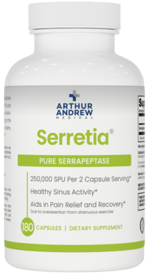 Serretia - Pure Serrapeptase 250,000 SPU 180 capsules