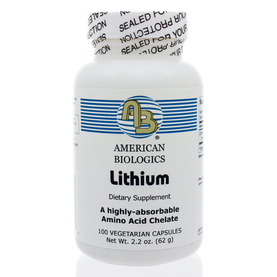 Lithium 2.5mg 100 capsules