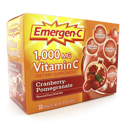 Emergen-C/Cranberry Pomegranate 30 packets