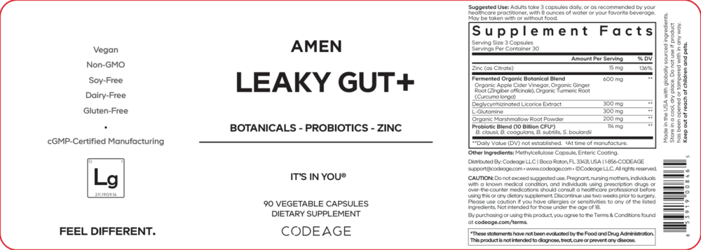 Product image for Leaky Gut +.