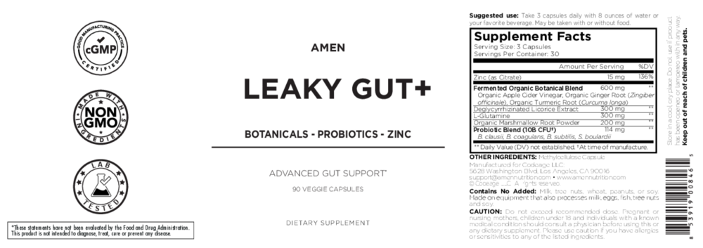 Product image for Leaky Gut +.