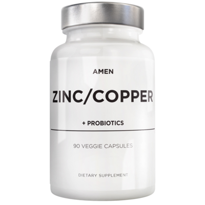 Zinc/ Copper + Probiotics 90 capsules
