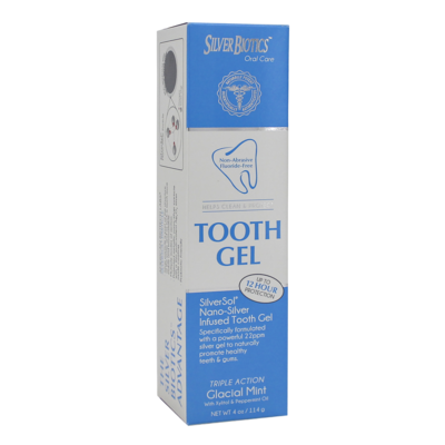 SilverSol Tooth Gel 4 Ounces