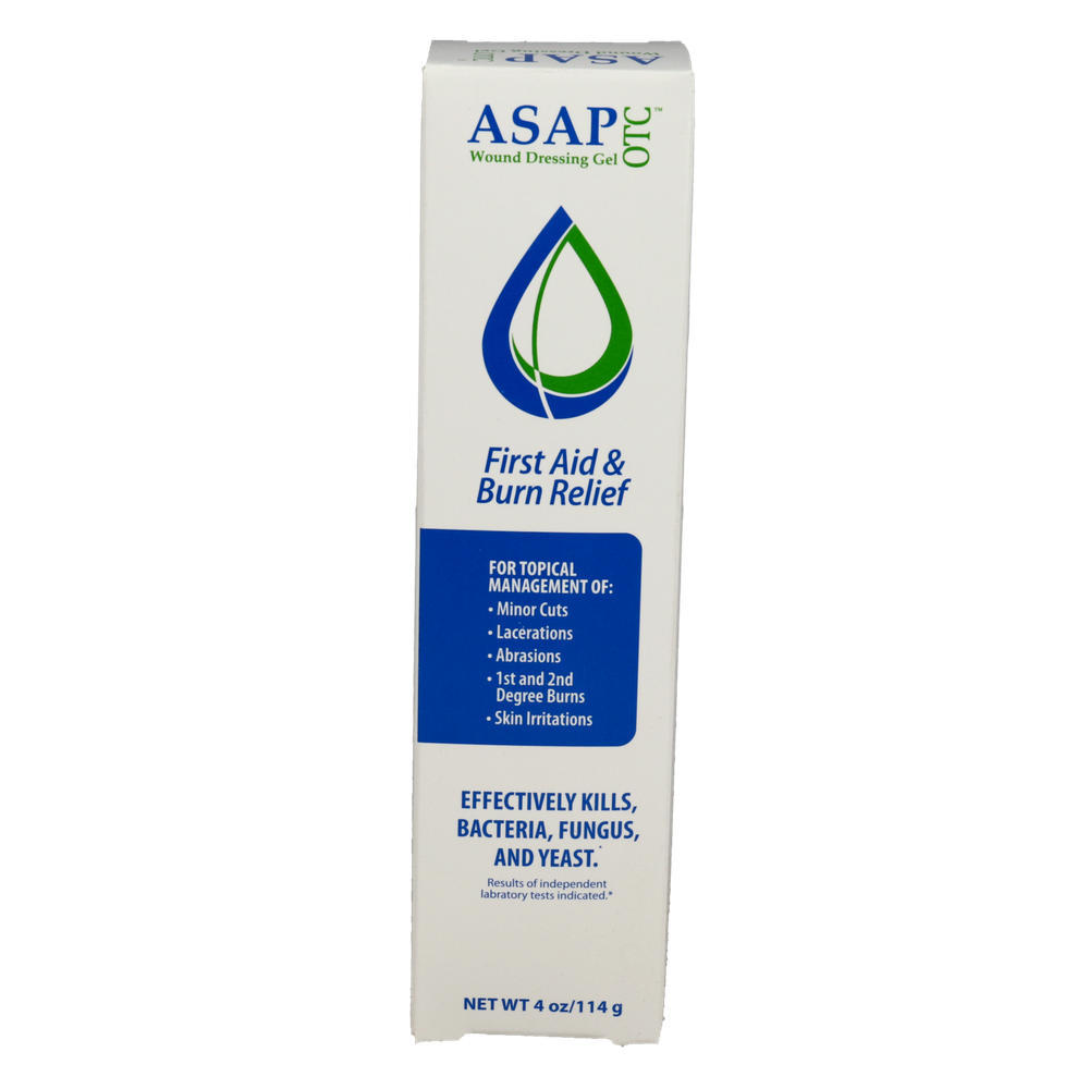 Product image for ASAP OTC Wound Dressing Gel.