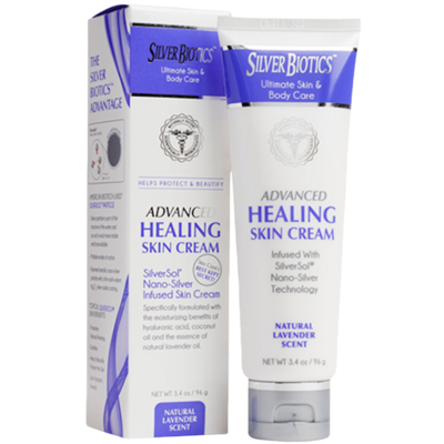 Silver Biotics Skin Cream Lavender 3.4 Ounces